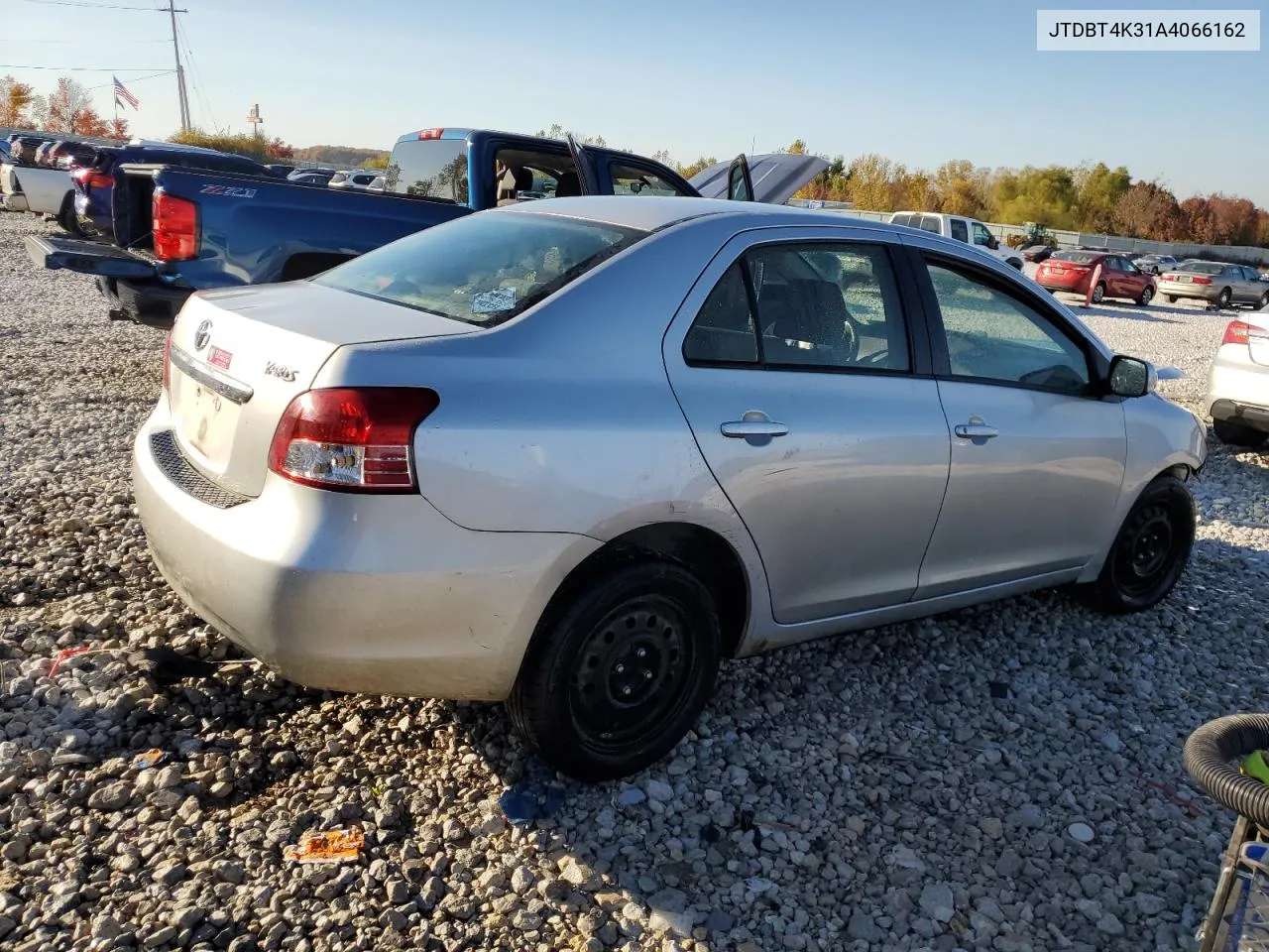 2010 Toyota Yaris VIN: JTDBT4K31A4066162 Lot: 76461854