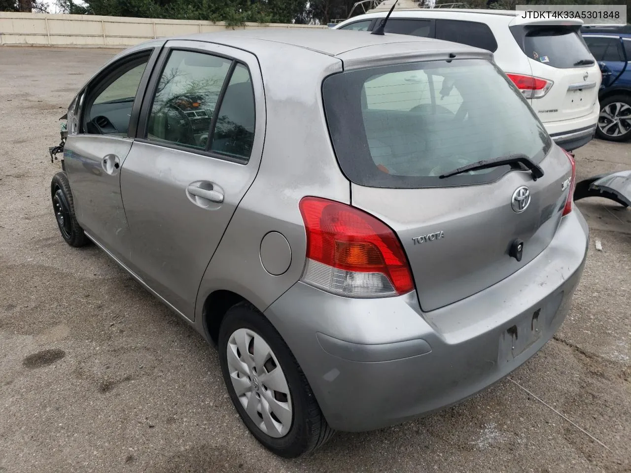 2010 Toyota Yaris VIN: JTDKT4K33A5301848 Lot: 76566864