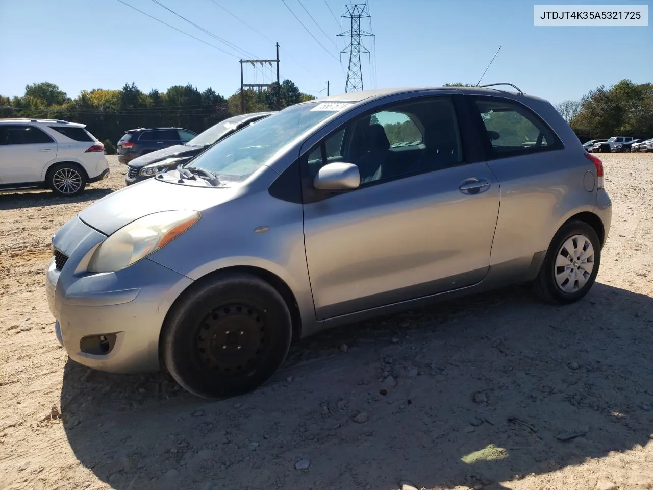 2010 Toyota Yaris VIN: JTDJT4K35A5321725 Lot: 76667574