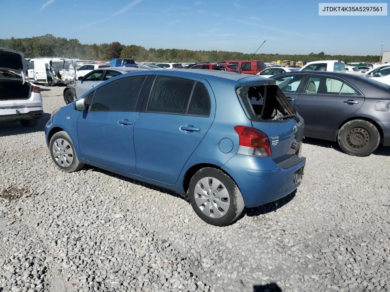 2010 Toyota Yaris VIN: JTDKT4K35A5297561 Lot: 76959094