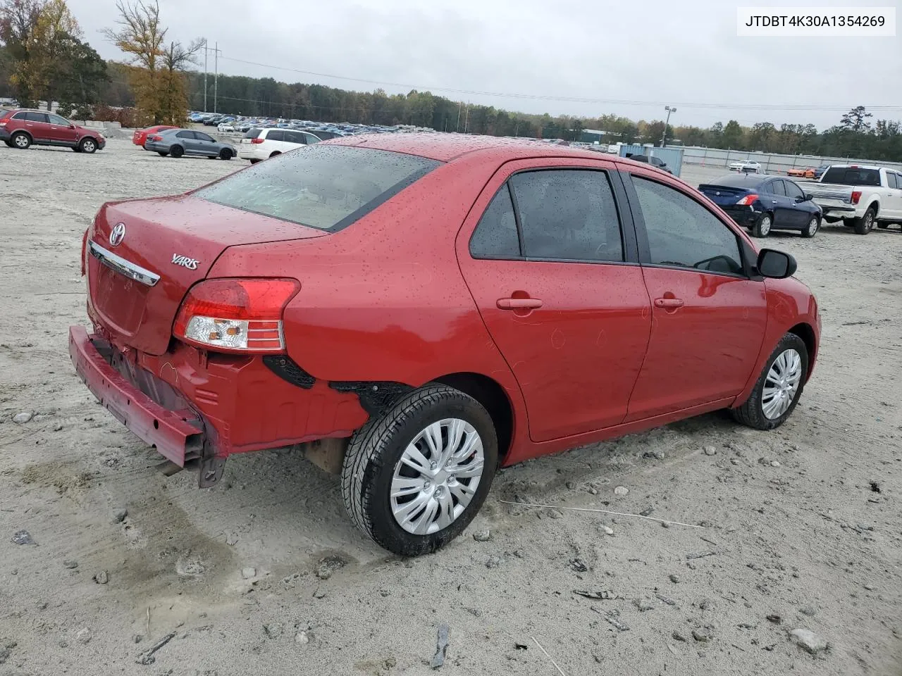 2010 Toyota Yaris VIN: JTDBT4K30A1354269 Lot: 77267794