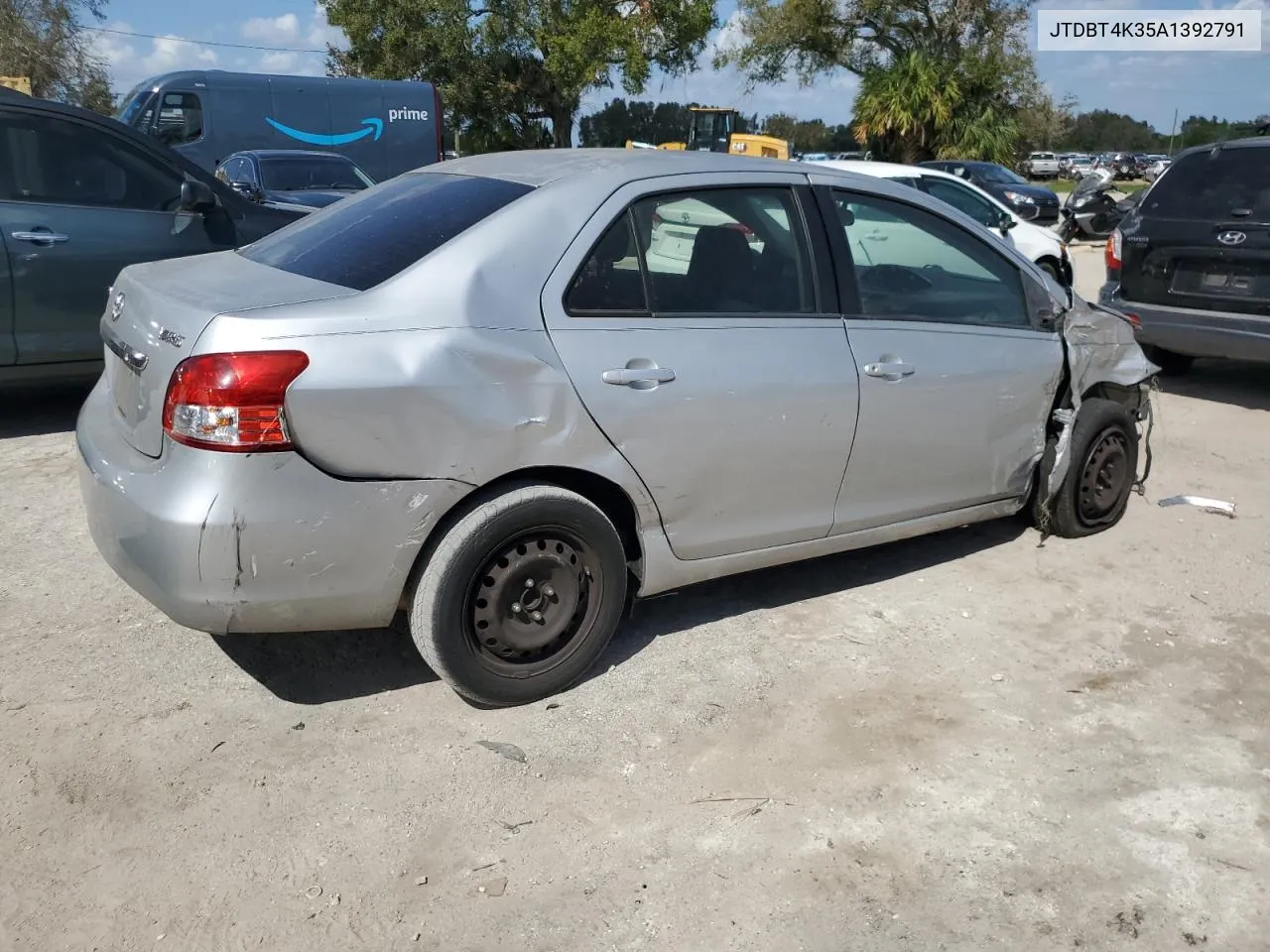 2010 Toyota Yaris VIN: JTDBT4K35A1392791 Lot: 77342704