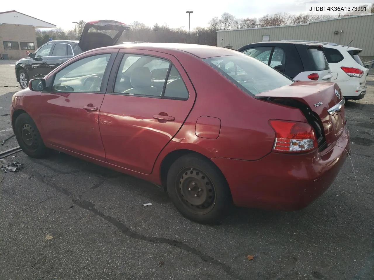 2010 Toyota Yaris VIN: JTDBT4K36A1373991 Lot: 77563683