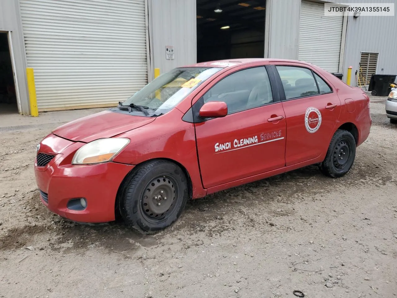 2010 Toyota Yaris VIN: JTDBT4K39A1355145 Lot: 77891154