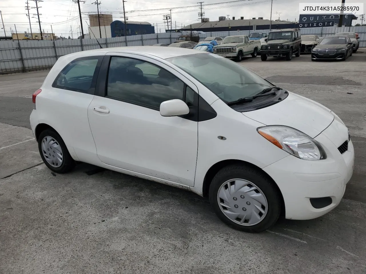 2010 Toyota Yaris VIN: JTDJT4K31A5285970 Lot: 78069874