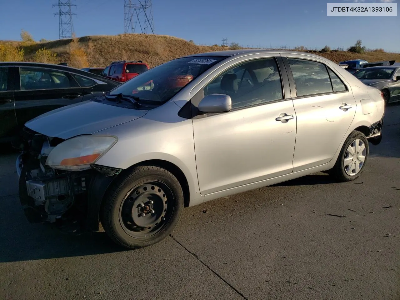 JTDBT4K32A1393106 2010 Toyota Yaris