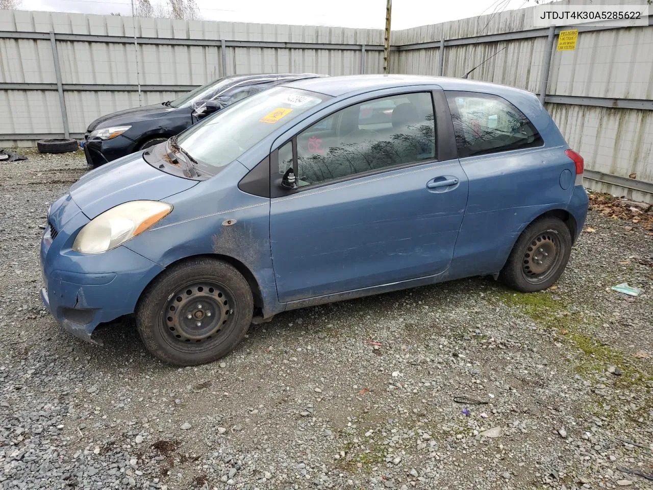 2010 Toyota Yaris VIN: JTDJT4K30A5285622 Lot: 78432994