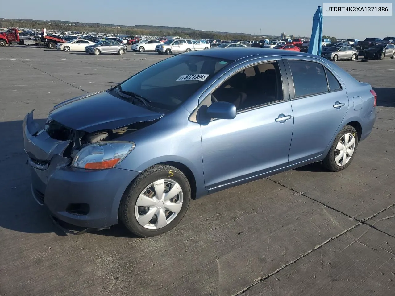 JTDBT4K3XA1371886 2010 Toyota Yaris