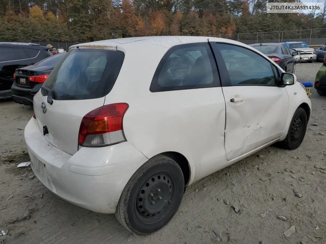 2010 Toyota Yaris VIN: JTDJT4K33A5314336 Lot: 78543344