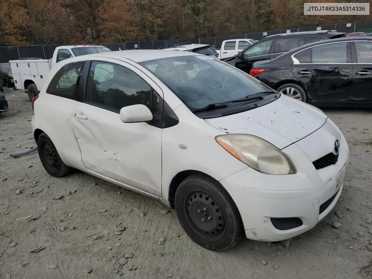 2010 Toyota Yaris VIN: JTDJT4K33A5314336 Lot: 78543344