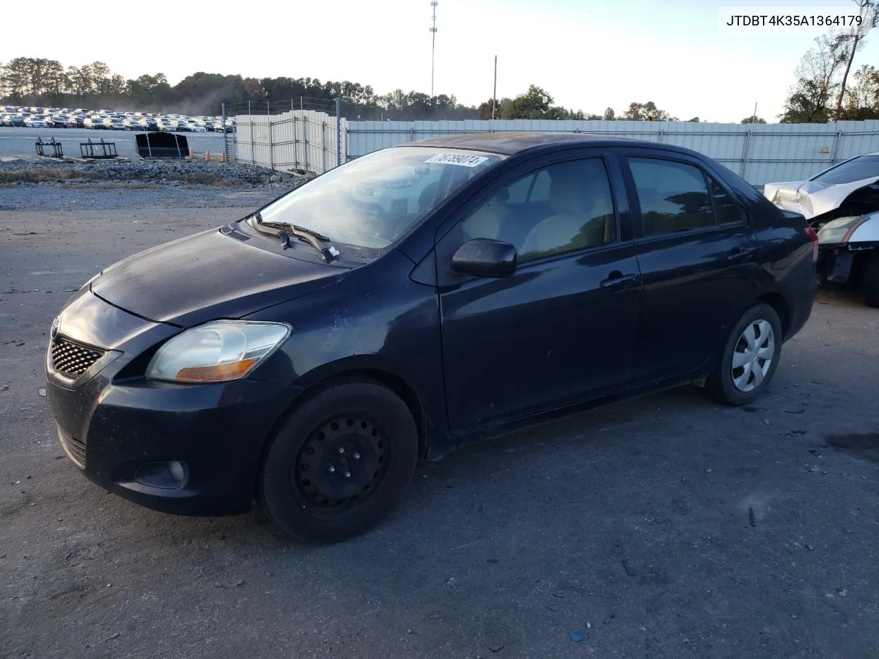 2010 Toyota Yaris VIN: JTDBT4K35A1364179 Lot: 78789074