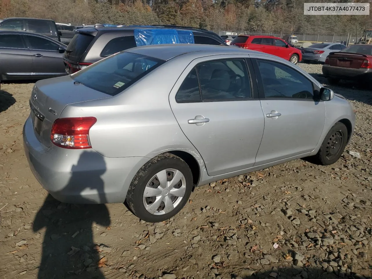 2010 Toyota Yaris VIN: JTDBT4K37A4077473 Lot: 78977184