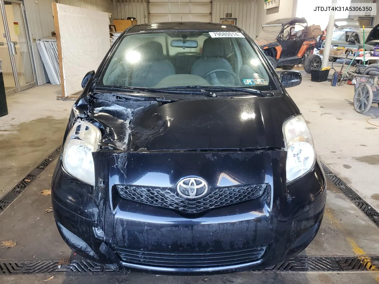 2010 Toyota Yaris VIN: JTDJT4K31A5306350 Lot: 79080014