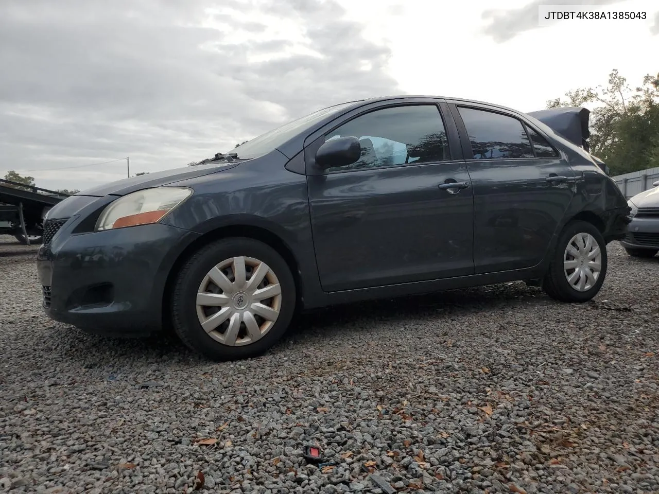 2010 Toyota Yaris VIN: JTDBT4K38A1385043 Lot: 79616244