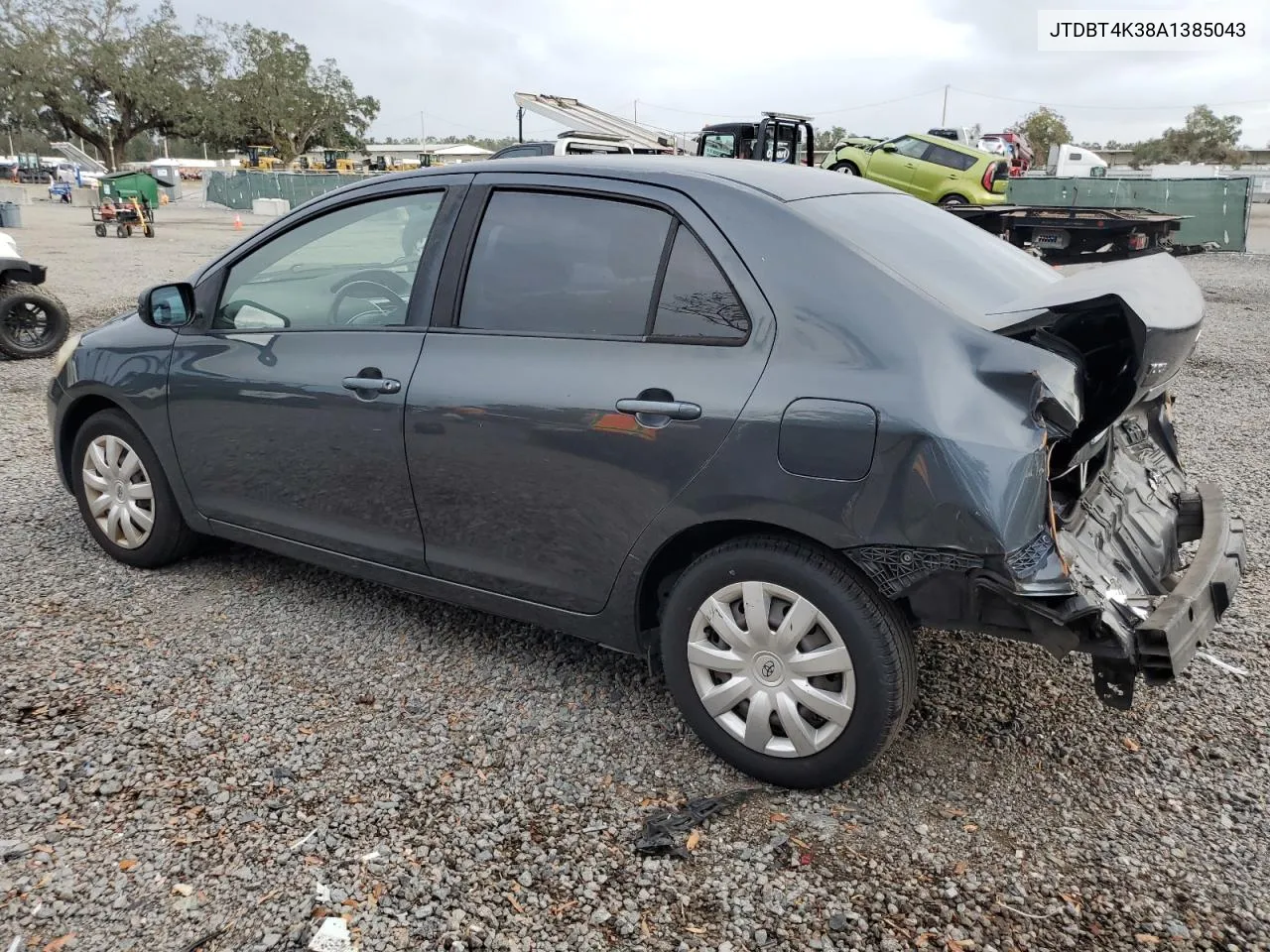 2010 Toyota Yaris VIN: JTDBT4K38A1385043 Lot: 79616244