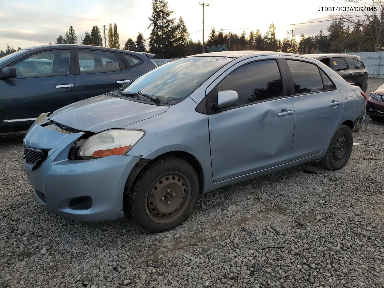 2010 Toyota Yaris VIN: JTDBT4K32A1394045 Lot: 79853874