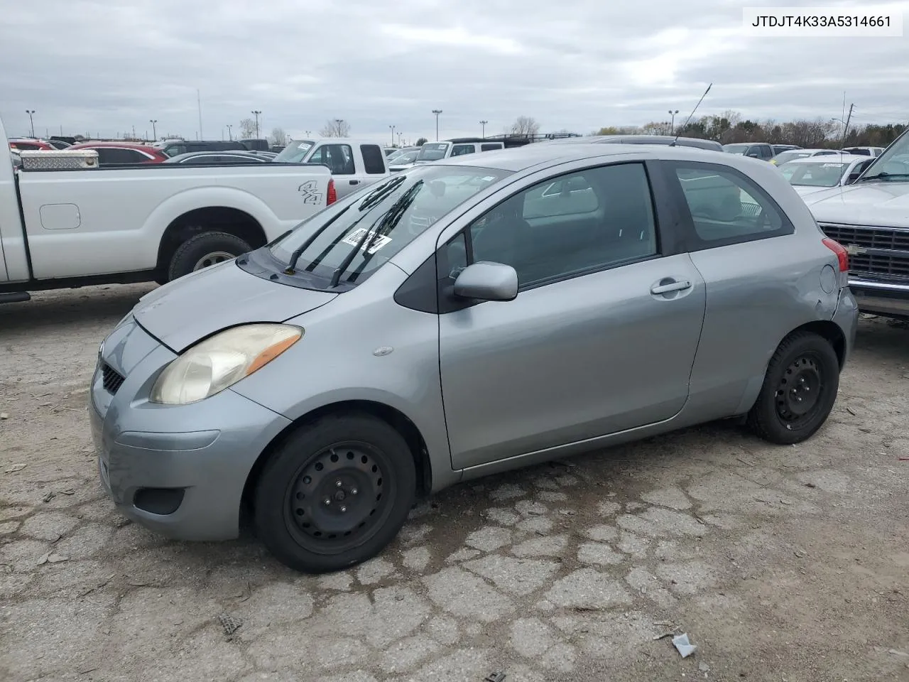 2010 Toyota Yaris VIN: JTDJT4K33A5314661 Lot: 80505774