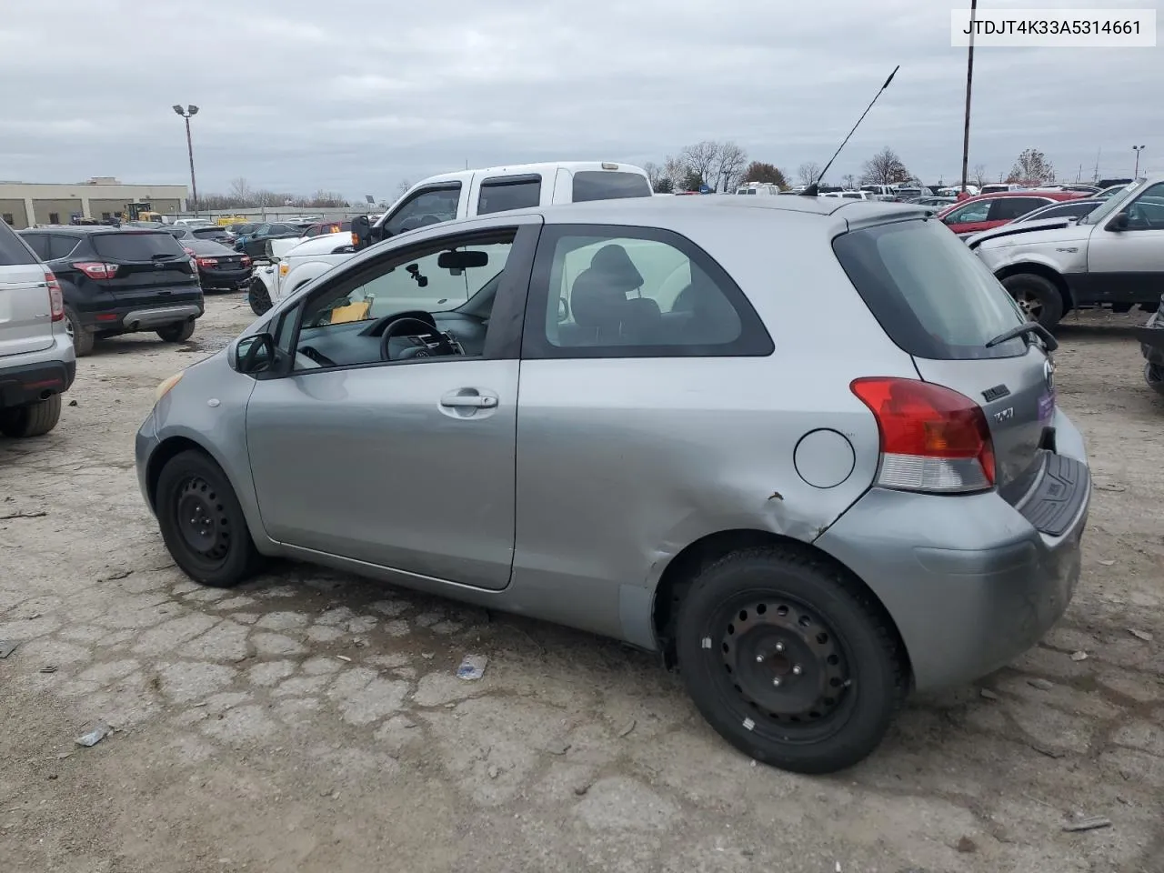 2010 Toyota Yaris VIN: JTDJT4K33A5314661 Lot: 80505774