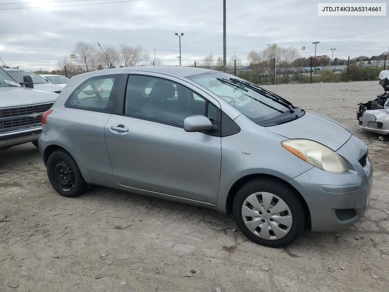 2010 Toyota Yaris VIN: JTDJT4K33A5314661 Lot: 80505774