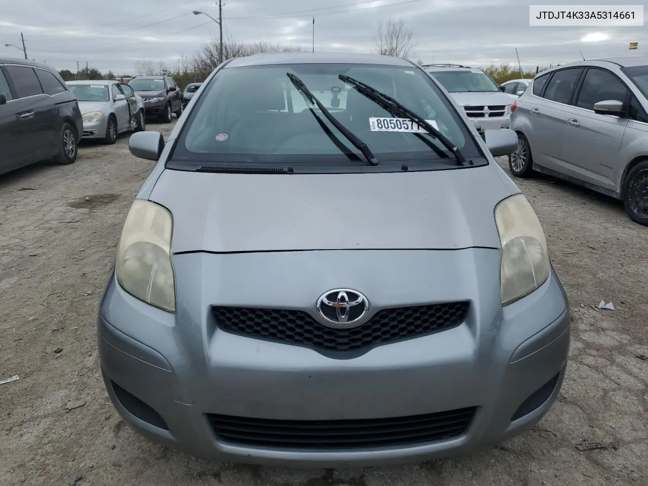 2010 Toyota Yaris VIN: JTDJT4K33A5314661 Lot: 80505774