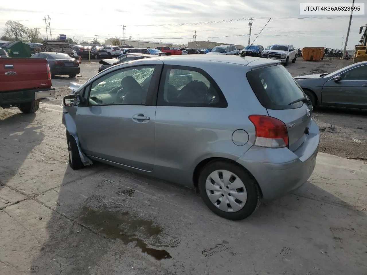 2010 Toyota Yaris VIN: JTDJT4K36A5323595 Lot: 80742954