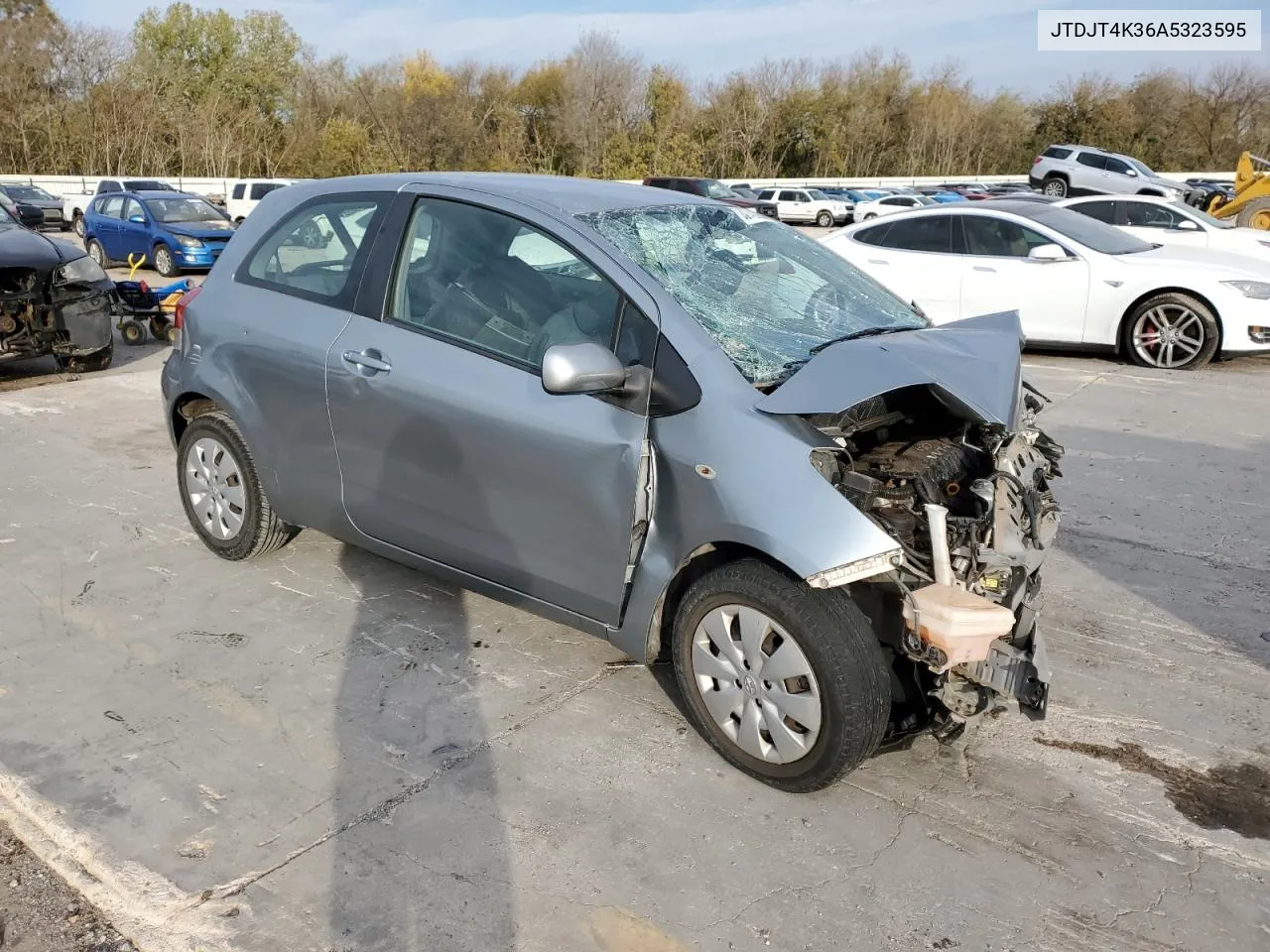 2010 Toyota Yaris VIN: JTDJT4K36A5323595 Lot: 80742954