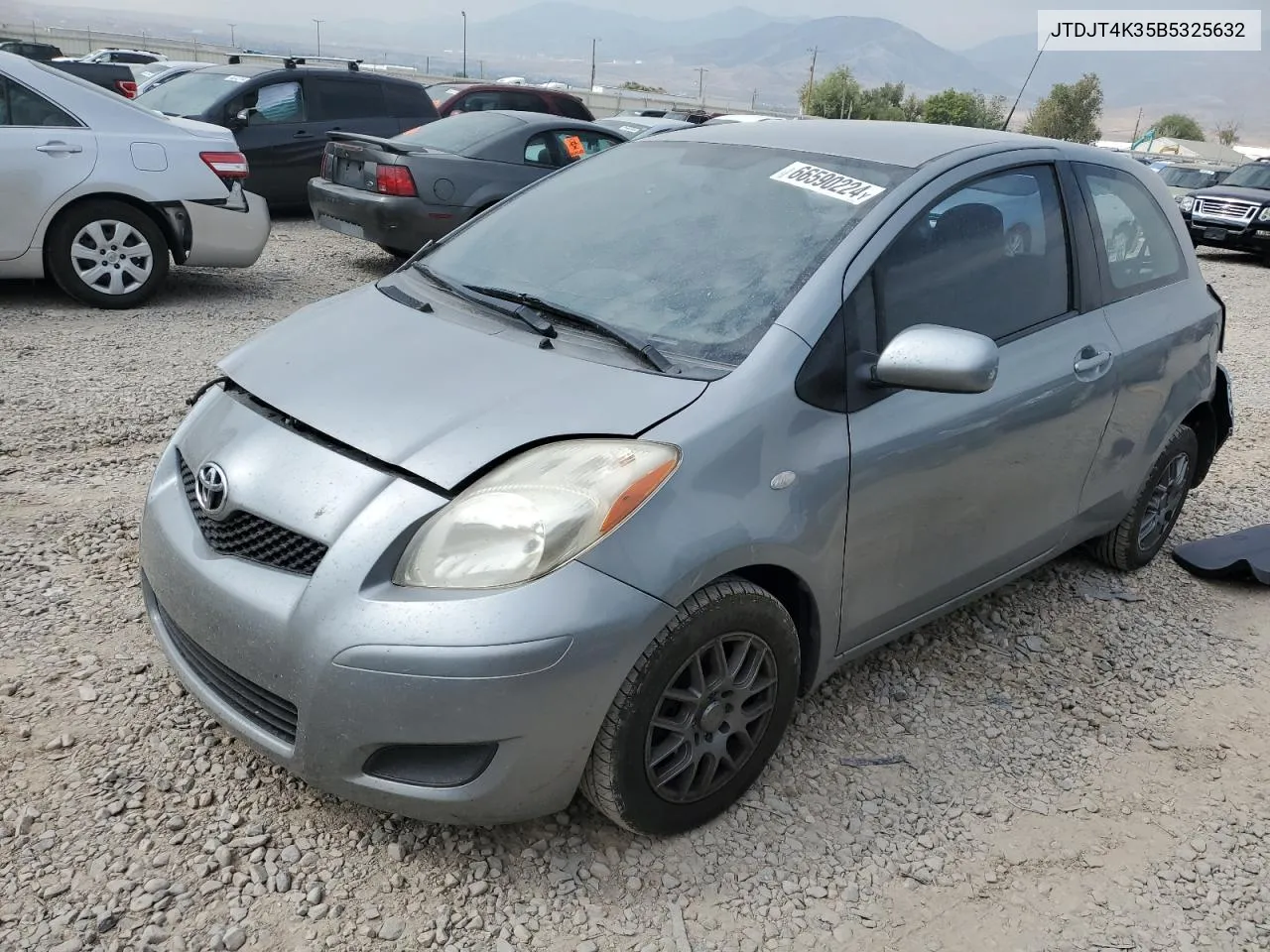 2011 Toyota Yaris VIN: JTDJT4K35B5325632 Lot: 66590224