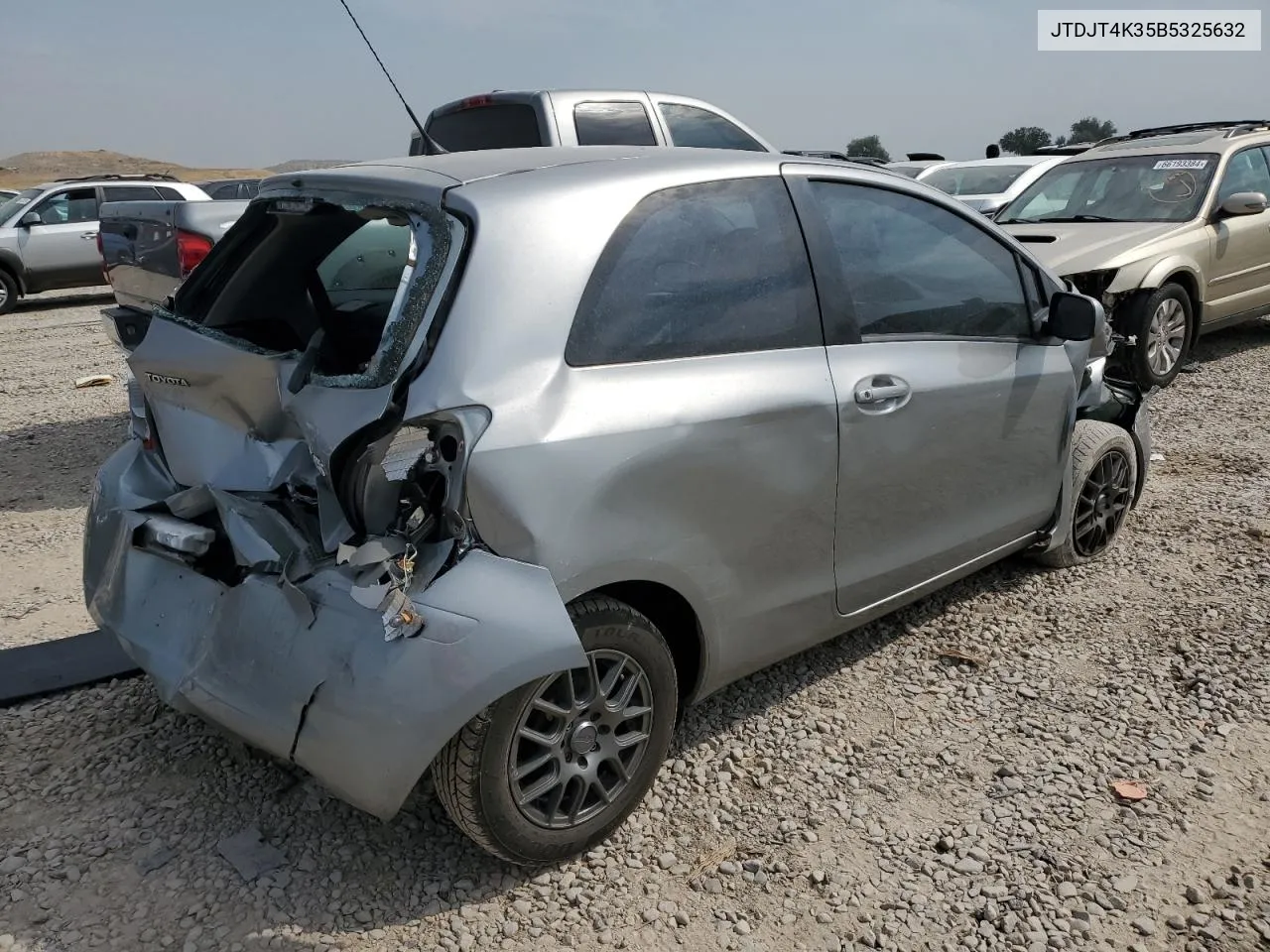 2011 Toyota Yaris VIN: JTDJT4K35B5325632 Lot: 66590224