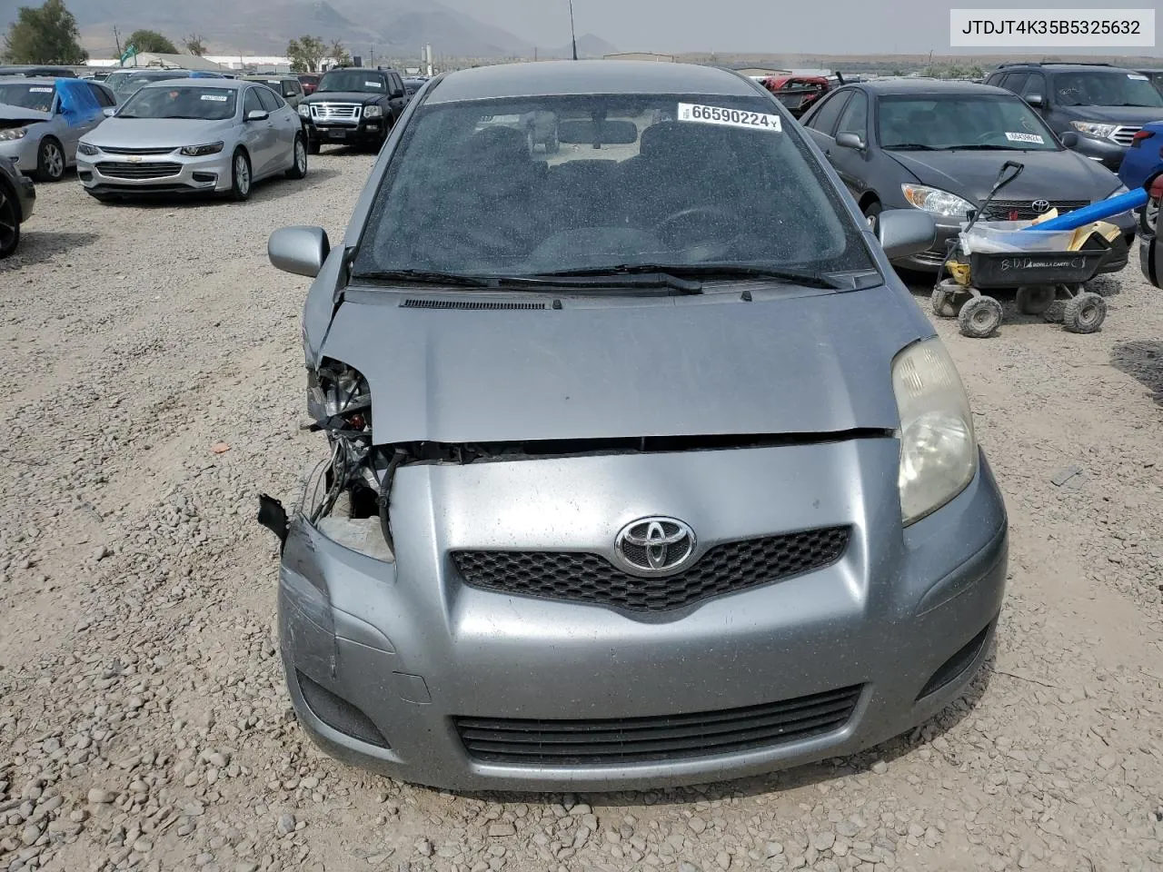 2011 Toyota Yaris VIN: JTDJT4K35B5325632 Lot: 66590224