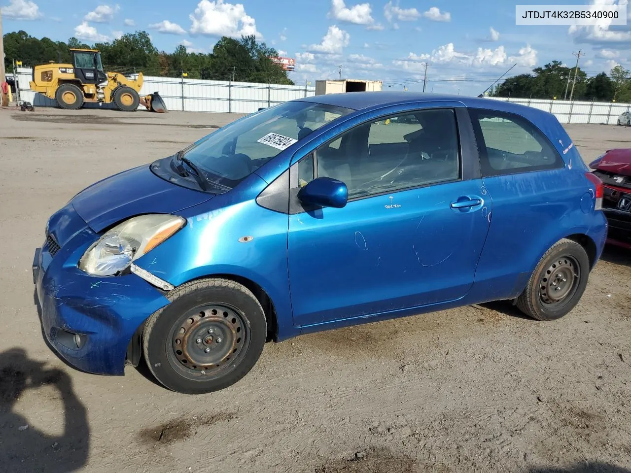 2011 Toyota Yaris VIN: JTDJT4K32B5340900 Lot: 69575924