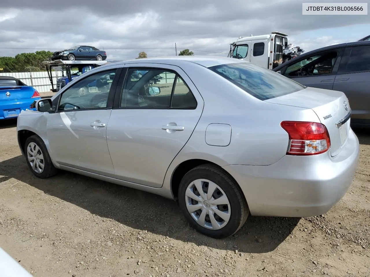 JTDBT4K31BL006566 2011 Toyota Yaris