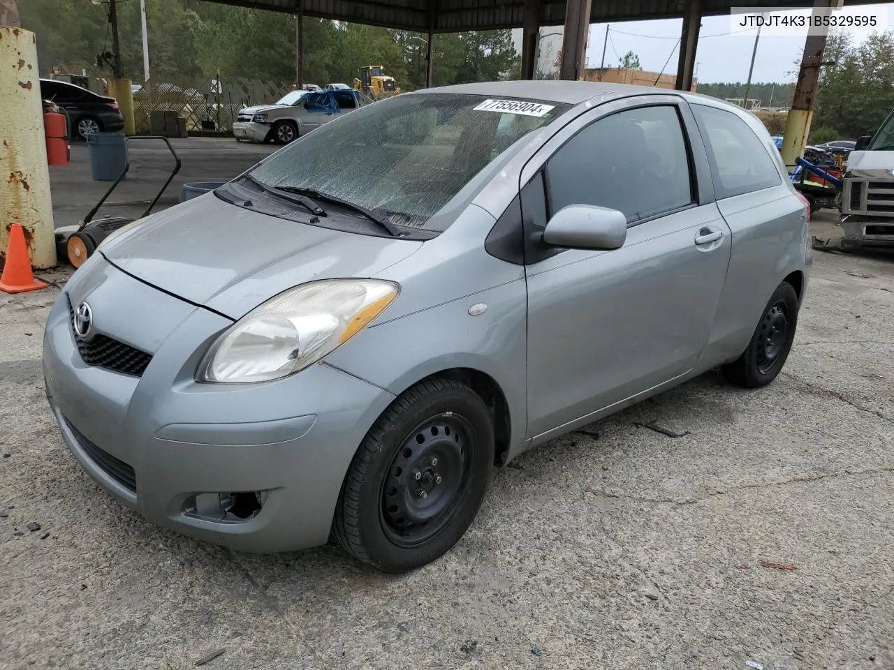 2011 Toyota Yaris VIN: JTDJT4K31B5329595 Lot: 77556904