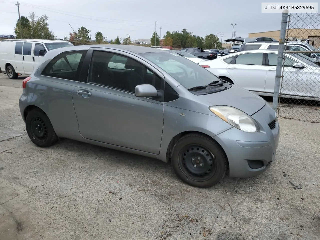 JTDJT4K31B5329595 2011 Toyota Yaris