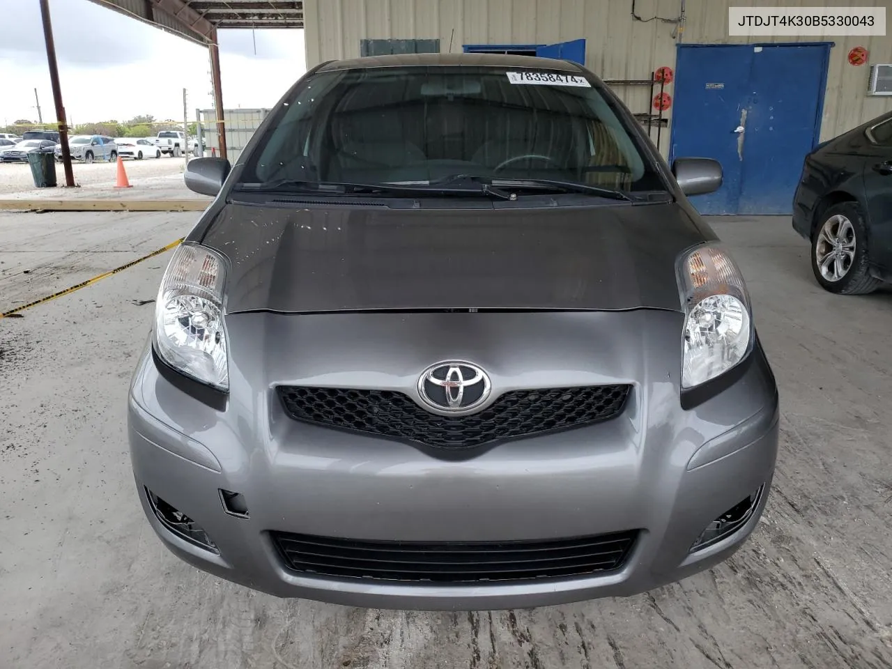 2011 Toyota Yaris VIN: JTDJT4K30B5330043 Lot: 78358474