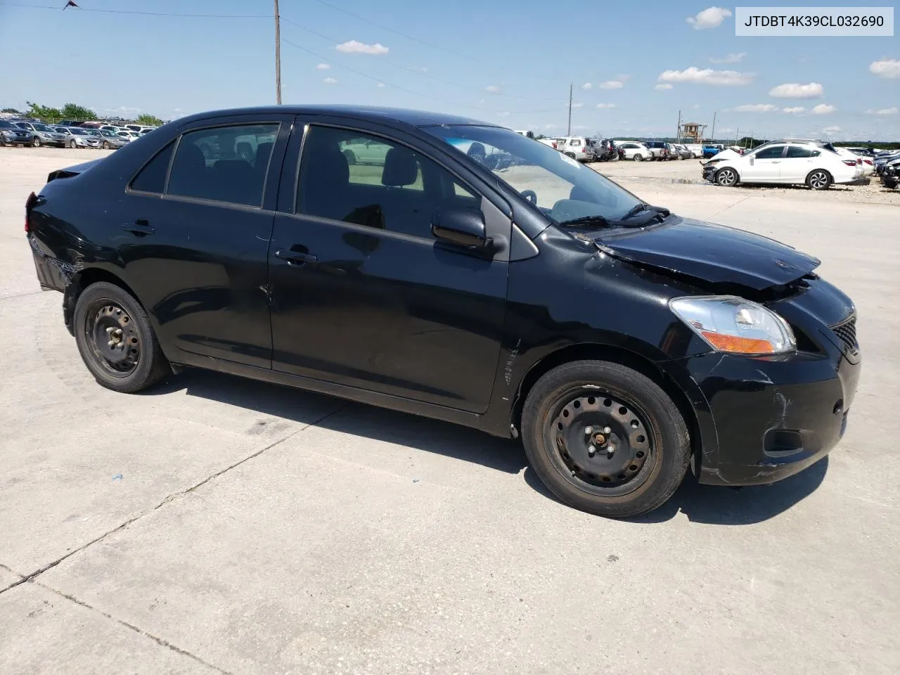 JTDBT4K39CL032690 2012 Toyota Yaris