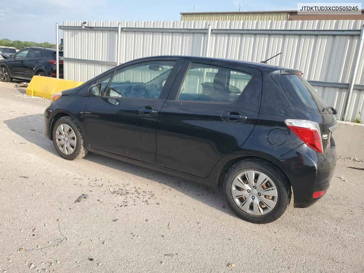 JTDKTUD3XCD505245 2012 Toyota Yaris