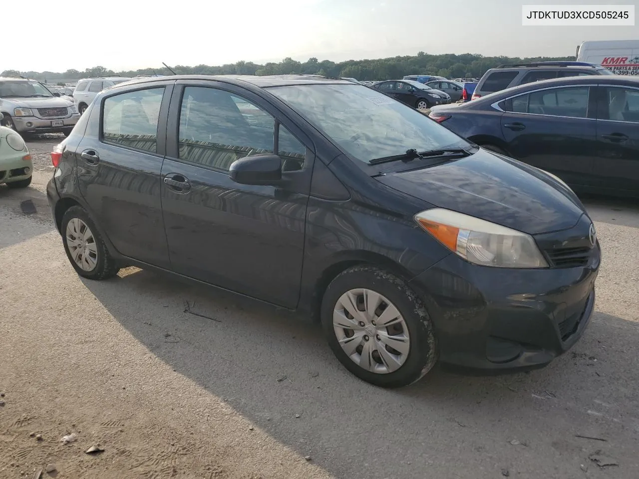 JTDKTUD3XCD505245 2012 Toyota Yaris