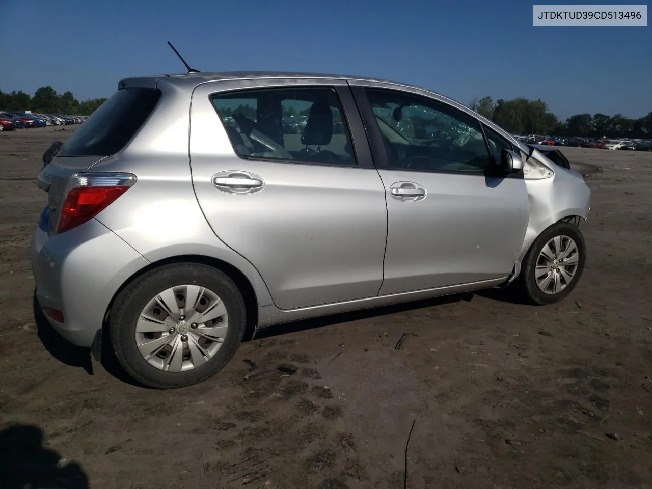 JTDKTUD39CD513496 2012 Toyota Yaris