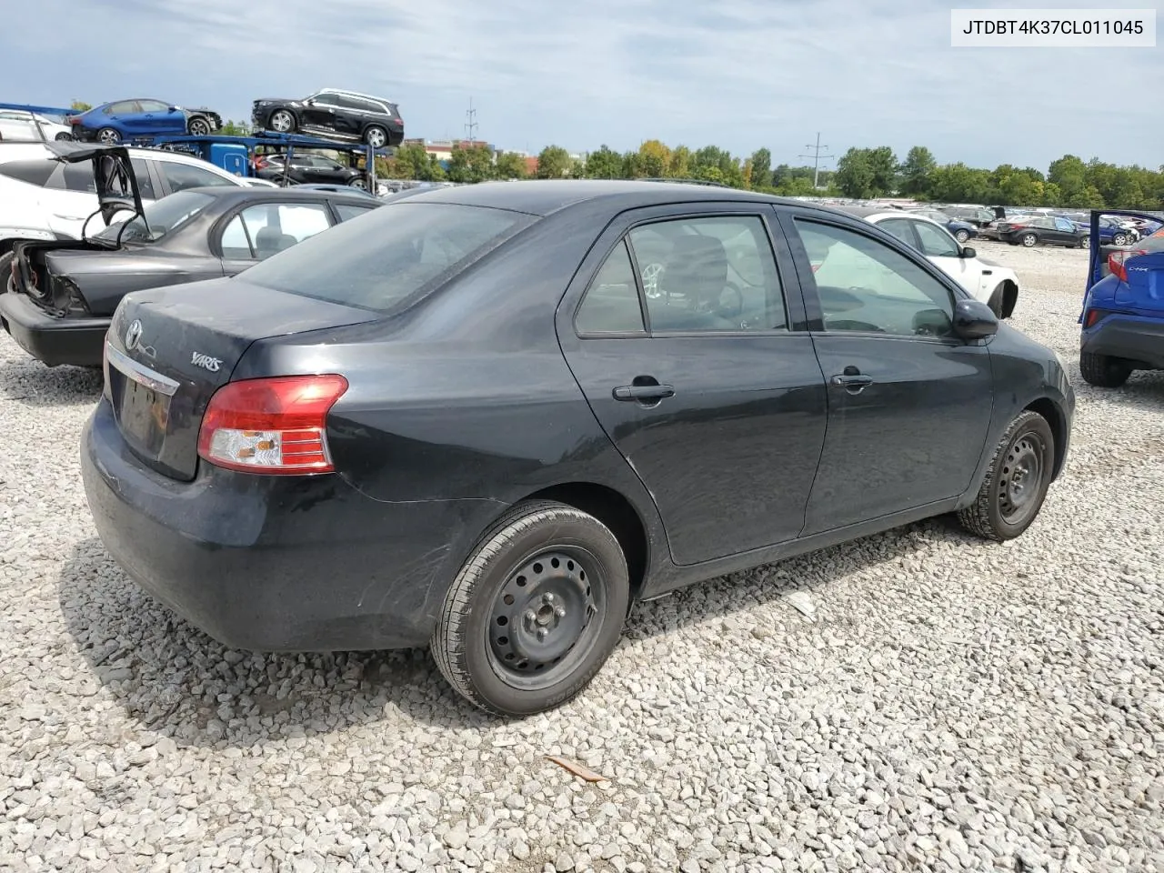 2012 Toyota Yaris VIN: JTDBT4K37CL011045 Lot: 69066274