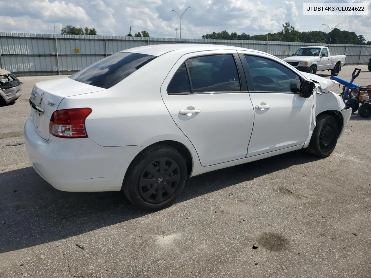 JTDBT4K37CL024622 2012 Toyota Yaris