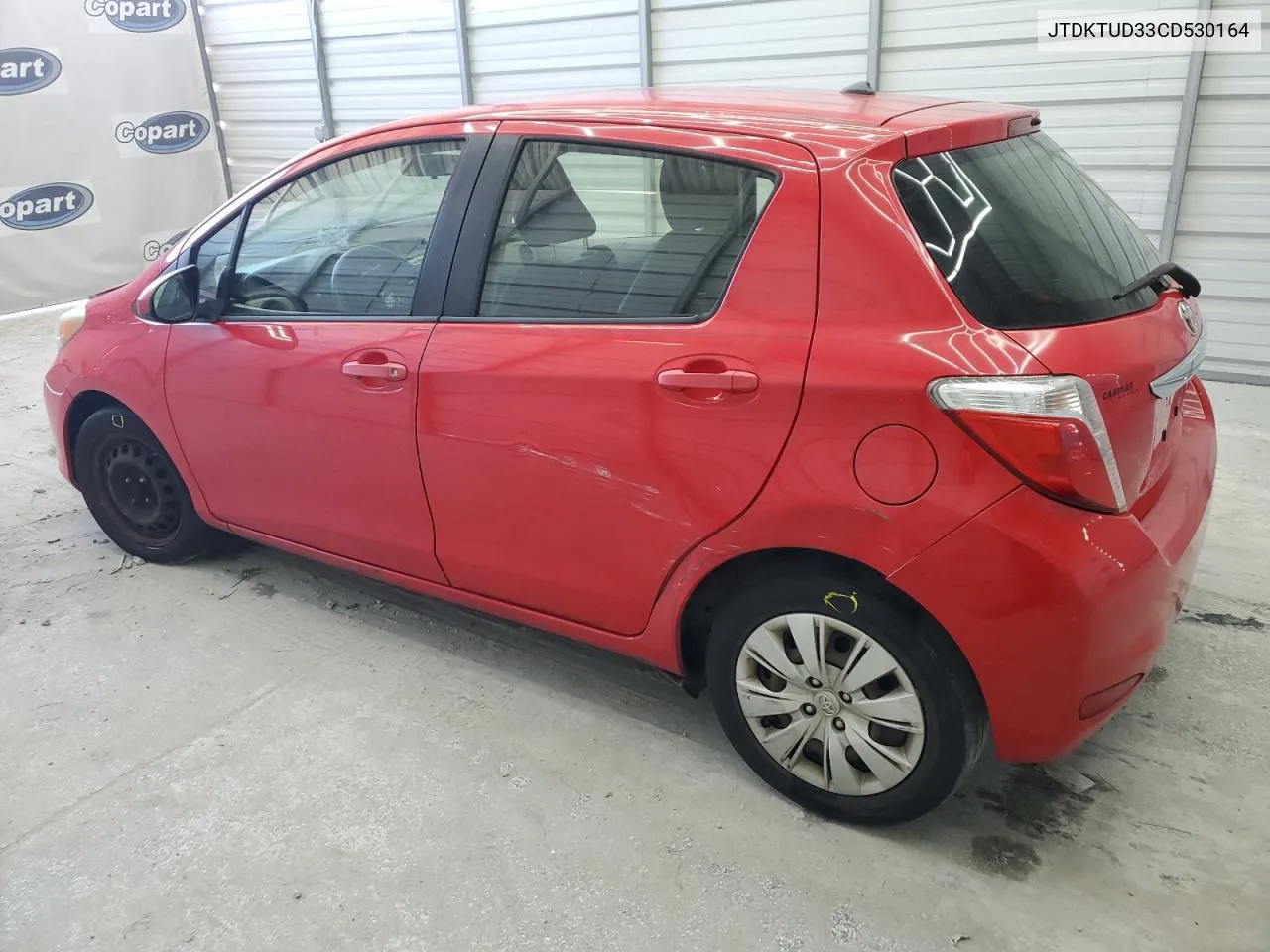 JTDKTUD33CD530164 2012 Toyota Yaris