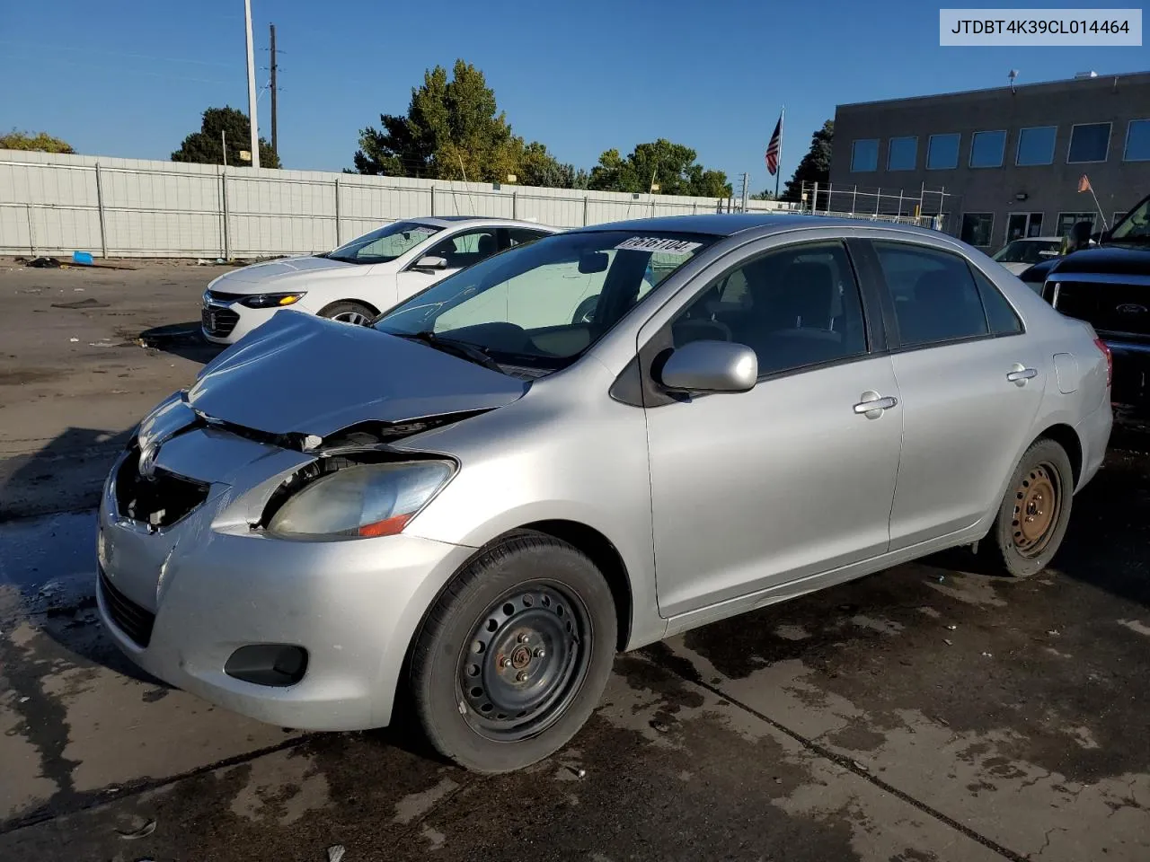 JTDBT4K39CL014464 2012 Toyota Yaris