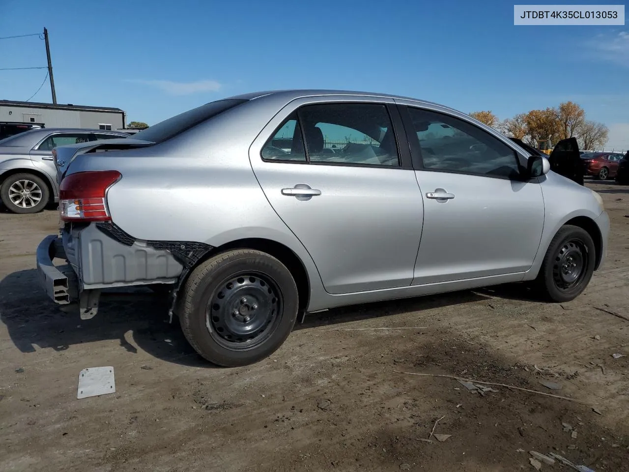 JTDBT4K35CL013053 2012 Toyota Yaris