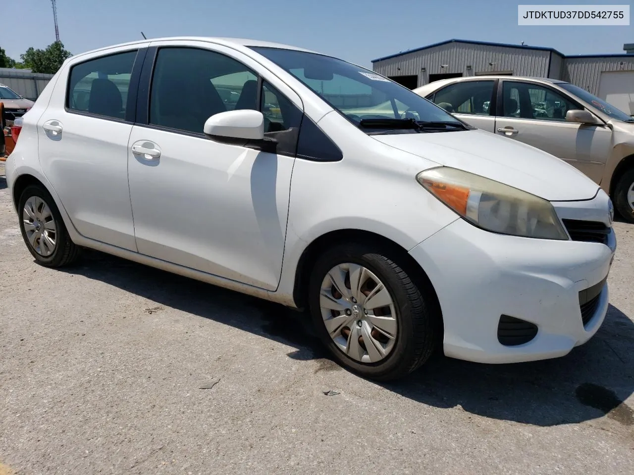 2013 Toyota Yaris VIN: JTDKTUD37DD542755 Lot: 55448854