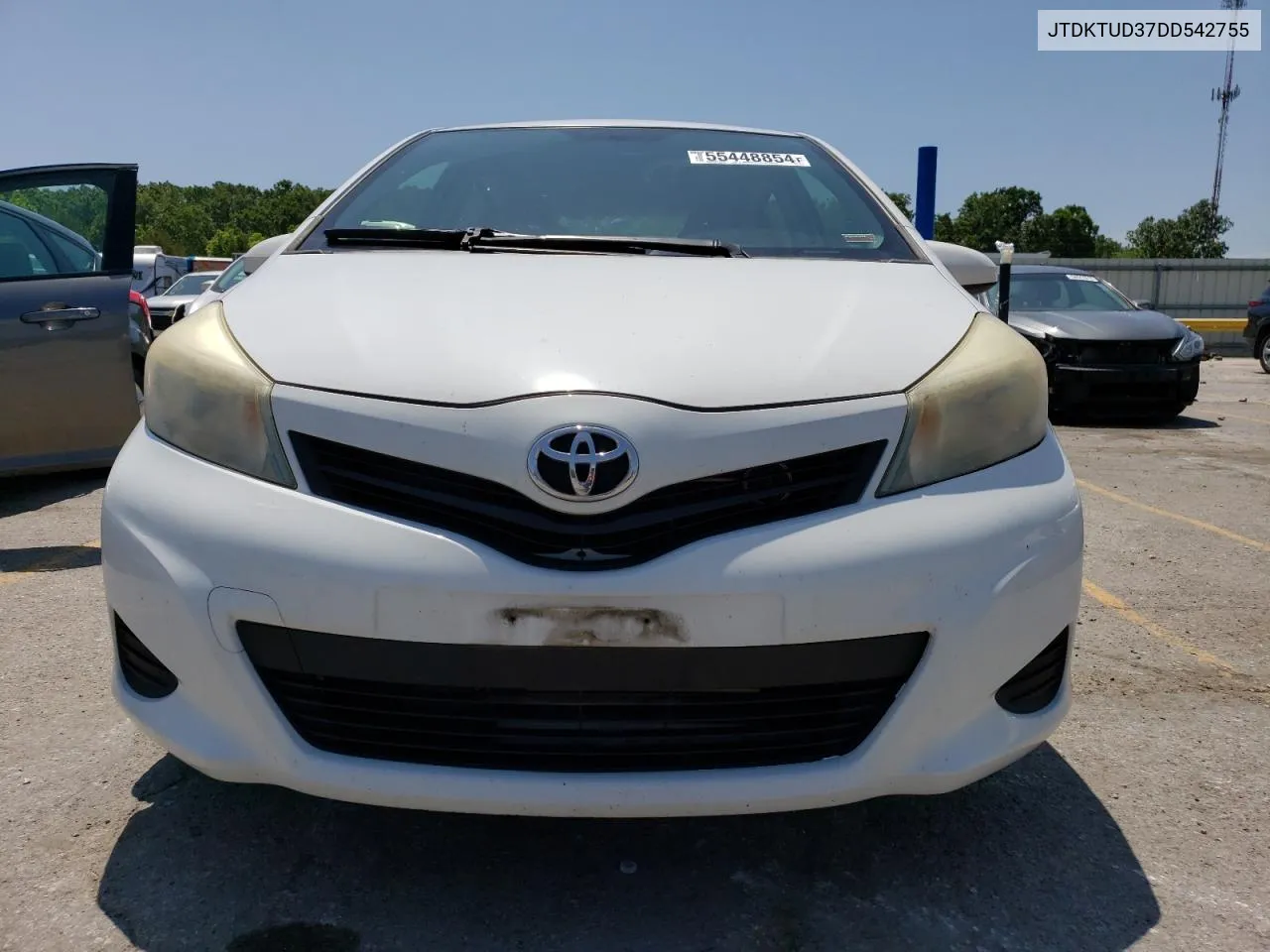 JTDKTUD37DD542755 2013 Toyota Yaris