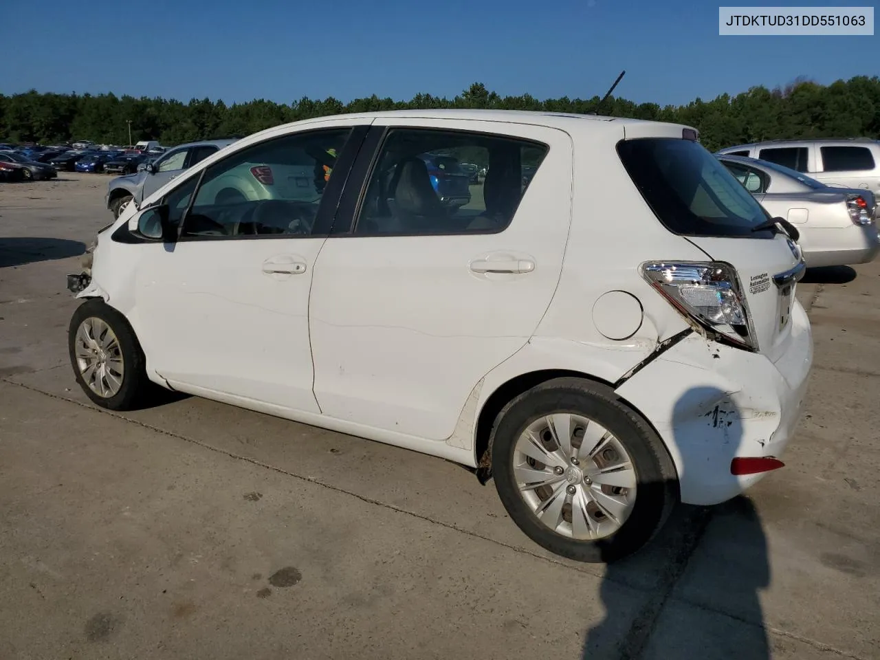 JTDKTUD31DD551063 2013 Toyota Yaris