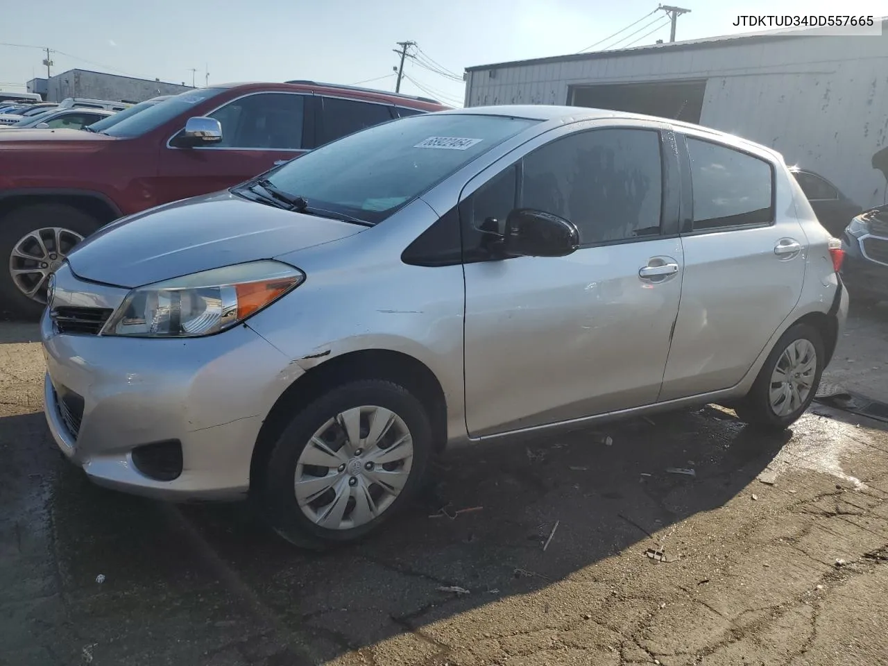 JTDKTUD34DD557665 2013 Toyota Yaris