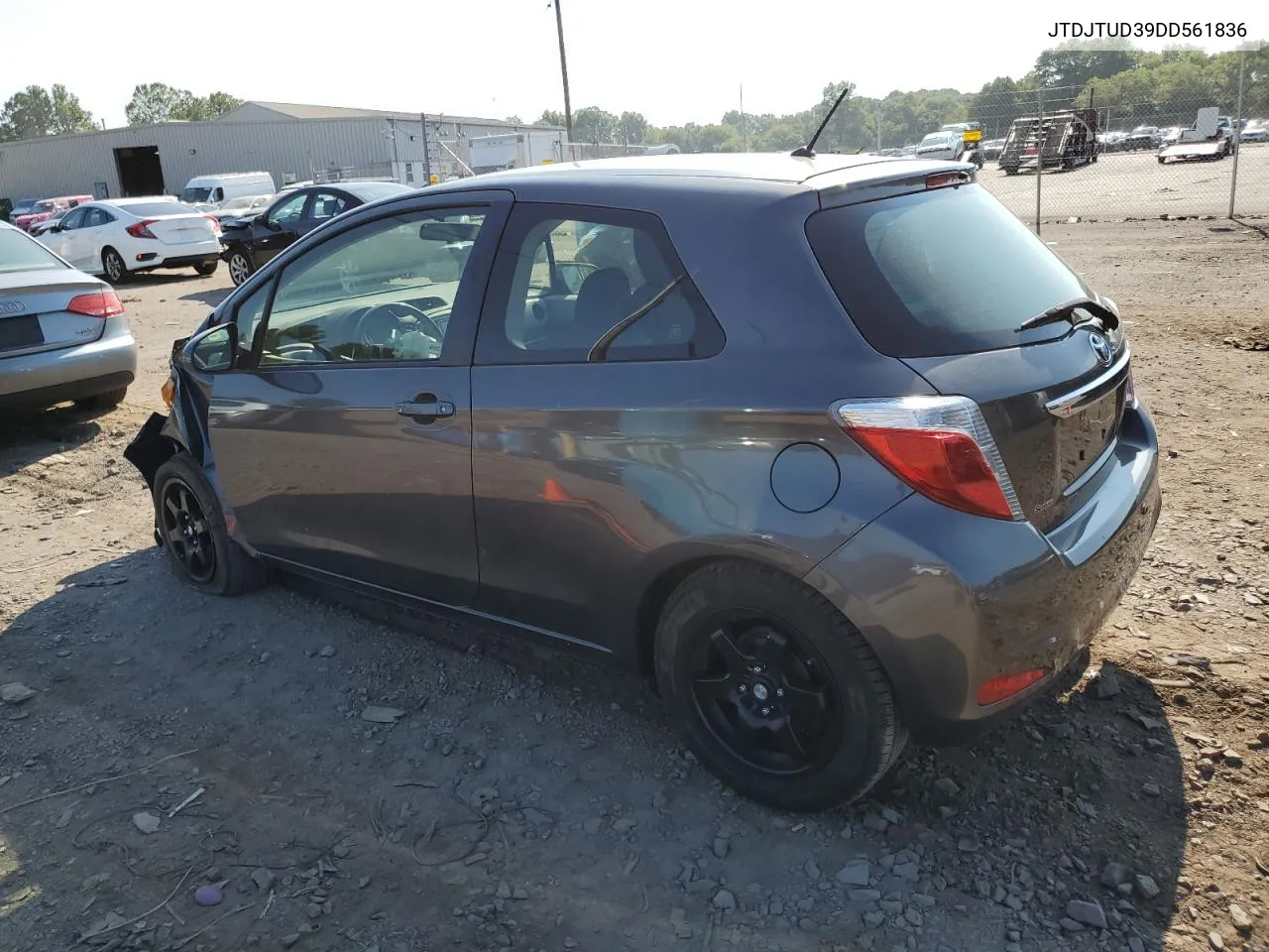 2013 Toyota Yaris VIN: JTDJTUD39DD561836 Lot: 69000494