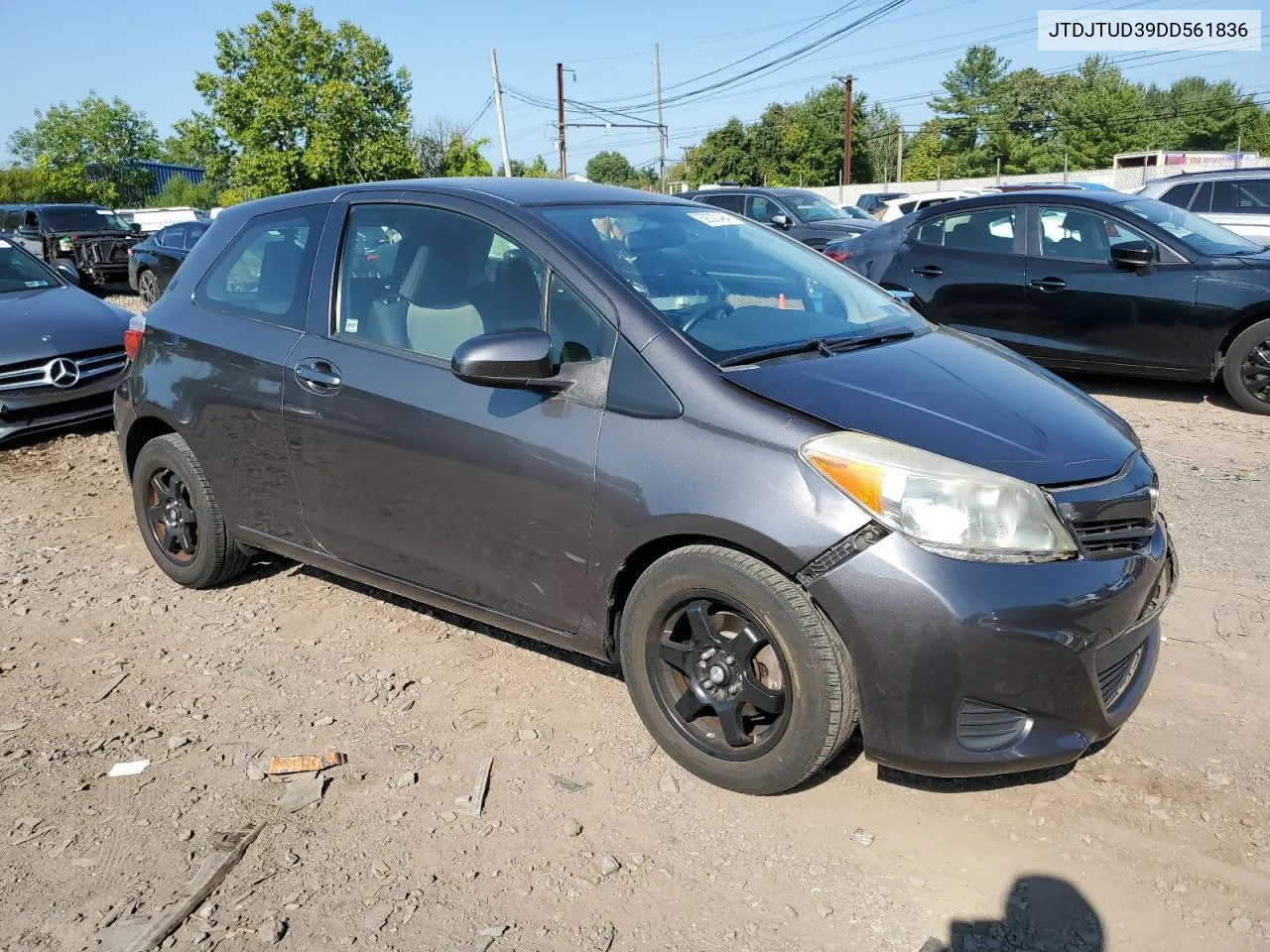 2013 Toyota Yaris VIN: JTDJTUD39DD561836 Lot: 69000494