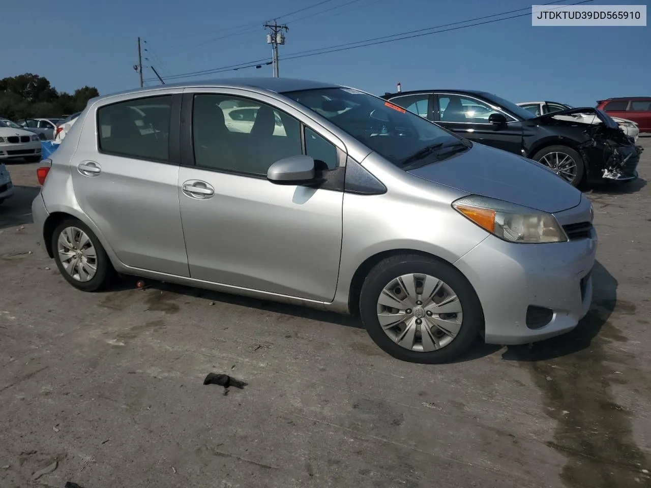 2013 Toyota Yaris VIN: JTDKTUD39DD565910 Lot: 70570154